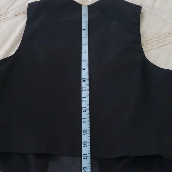 Wilson Black Leather Vest for Women - Picture 5 of 6